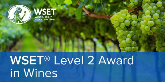 WSET Level 2 Award in Wines